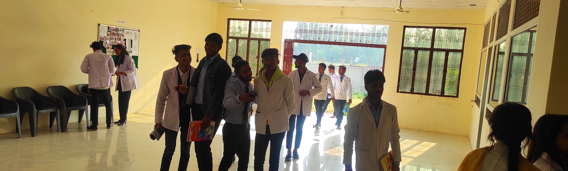 Administration Block - Entry time of College